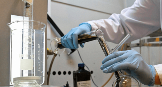 Анализ нефтепродуктов и дизельного топлива в лаборатории